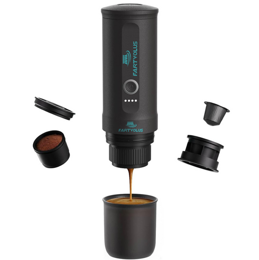 FARTVLOUS  Coffee Grinder Electric - Quiet Stainless Steel Blade Coffee Bean Grinder And Spice Grinder - Great For Coffee Beans And Spices - Small Coffee Grinder Perfect For At Home Coffee Enthusiasts